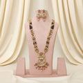 Rajwadi Meenakari Chand Mangalsutra Set