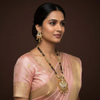 Rajwadi Meenakari Surya Mangalsutra