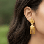 Elegant Micro Gold Plated Mini Jhumka