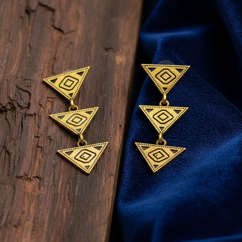 Antique Gold & Oxidised Silver