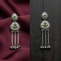 Rajwadi Dual Tone Tassel Earrings