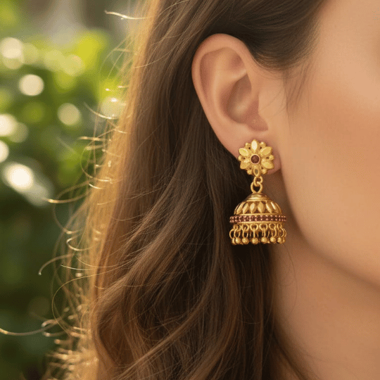 Premium Micro Gold Plated Jhumka