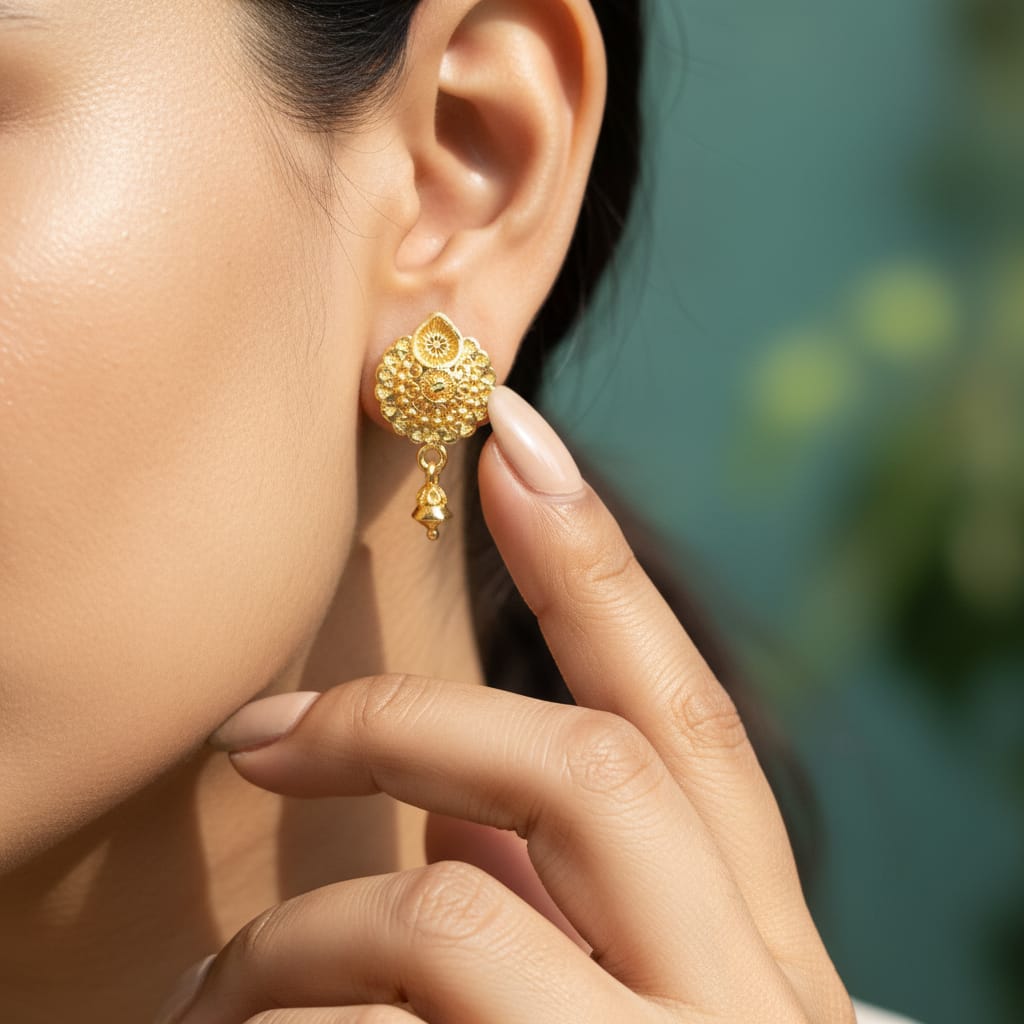 Yaad Taar Filigree Stud Earrings