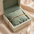 Micro Gold Forming CZ  Bracelet