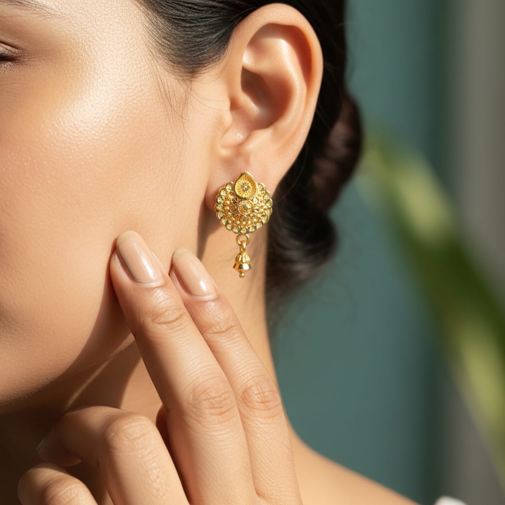 Yaad Taar Filigree Stud Earrings