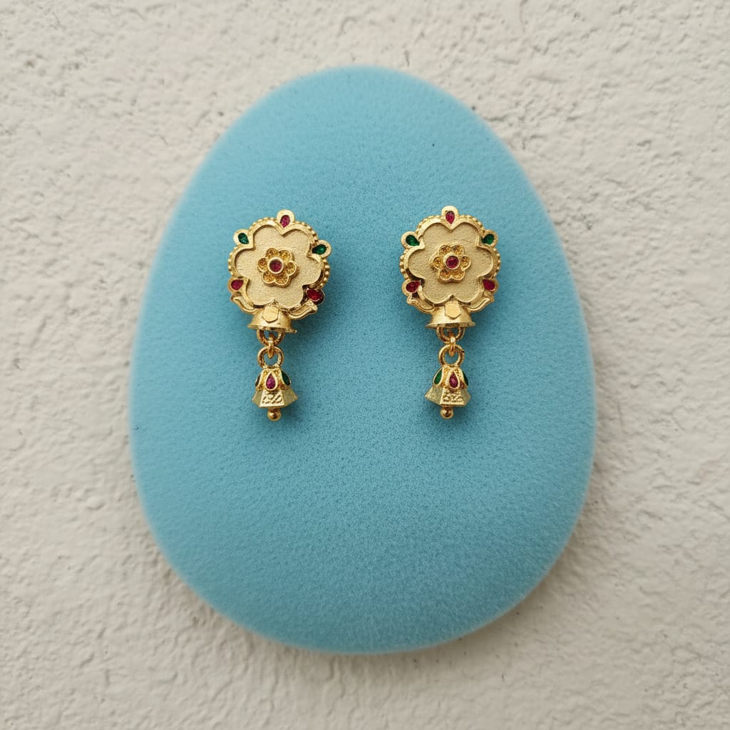 Zara Phool Jhumka Earrings