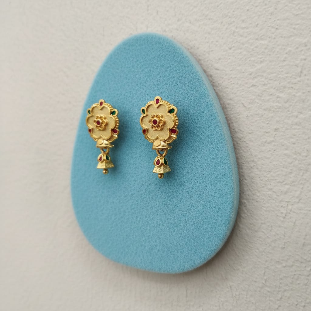 Zara Phool Jhumka Earrings