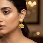 Elegant Micro Gold Jhumki Collection