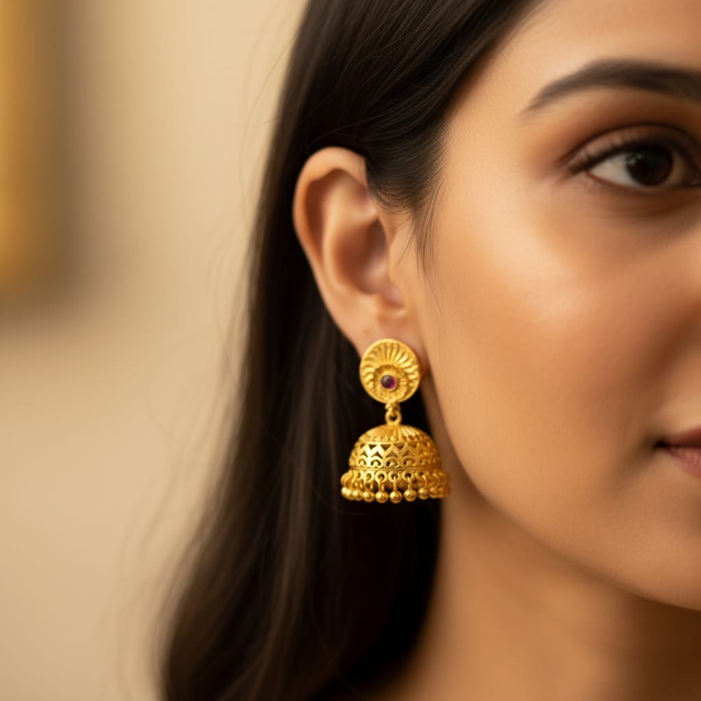 Heritage Inspired Micro Jhumki Designs