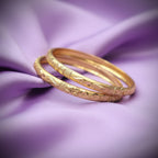 1 Gram Gold Floral Motif Bangles