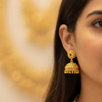 Elegant Micro Gold Jhumki