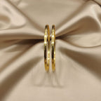 1 Gram Gold Plain Slim Bangles