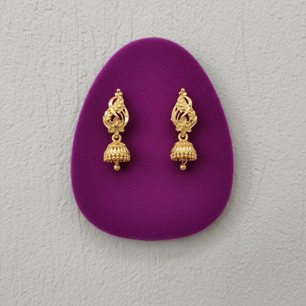 Yahi Hai Noor Floral Jhumka Earrings